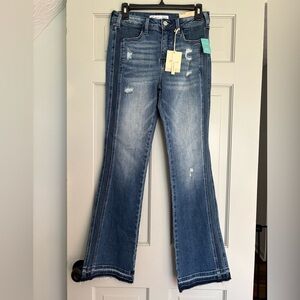 NEW Kancan High Rise Bootcut 26x32 Lightly Distressed Jeans